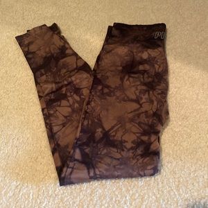 tie dye victoria secret leggings